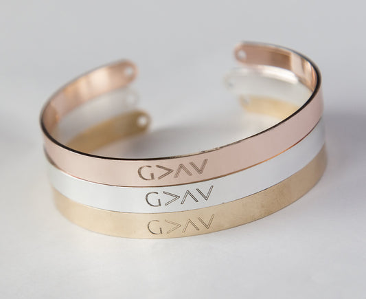 God is Greater than the Highs and the Lows Bracelet, Religious Gift
